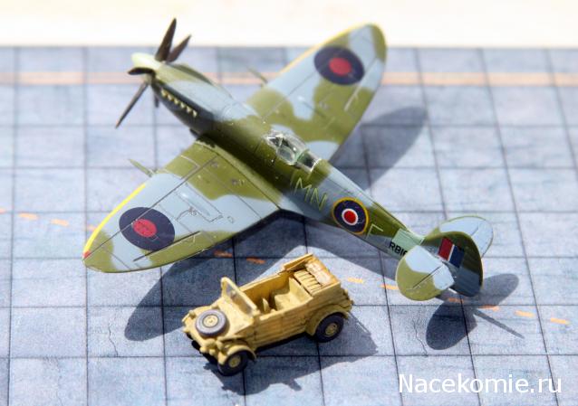 F-Toys Versus 6 (1/144) - Spitfire и Me-163