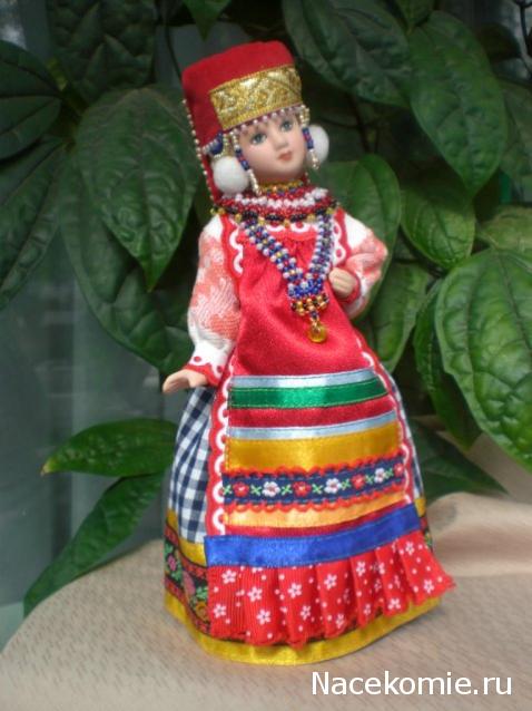 Куклы в народных костюмах №17 Кукла в летнем костюме Рязанской губернии