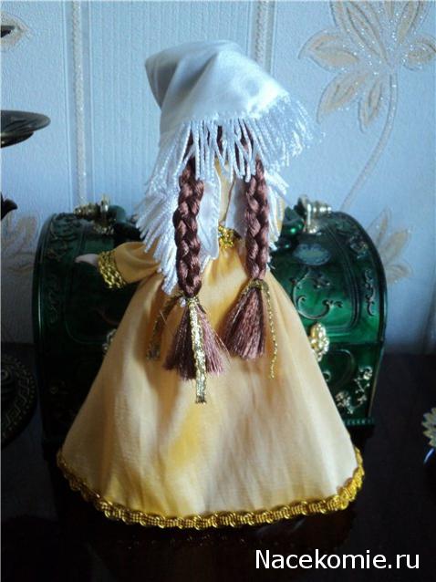 Куклы в народных костюмах №15 Кукла в осетинском девичьем костюме