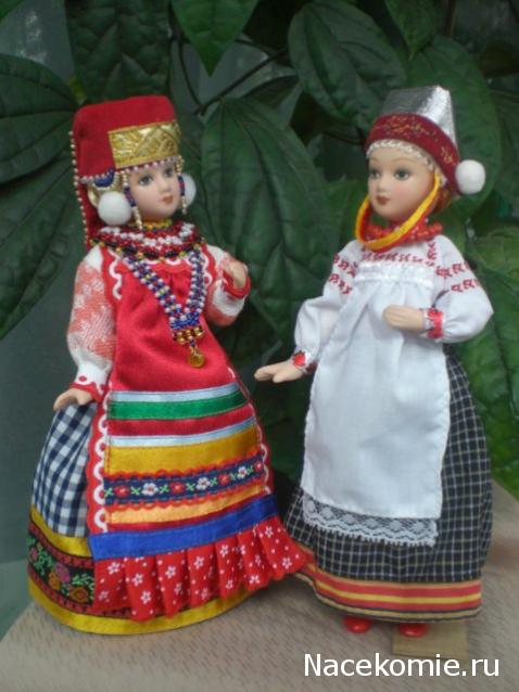 Куклы в народных костюмах №17 Кукла в летнем костюме Рязанской губернии