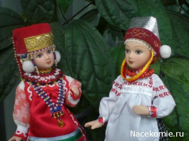 Куклы в народных костюмах №17 Кукла в летнем костюме Рязанской губернии