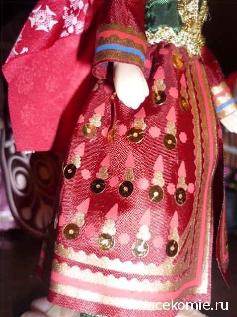 Куклы в народных костюмах №19 Кукла в башкирском праздничном костюме