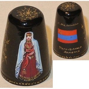 Куклы в народных костюмах №20 Кукла в армянском праздничном костюме