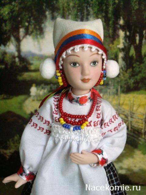 Куклы в народных костюмах №17 Кукла в летнем костюме Рязанской губернии