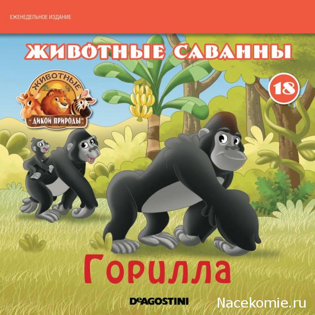 Животные Дикой Природы №18 - Горилла Конг