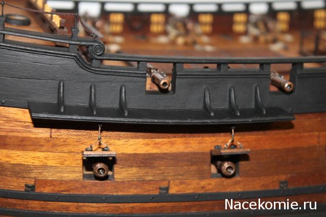 Собери Чёрную Жемчужину. Рангоут и такелаж.