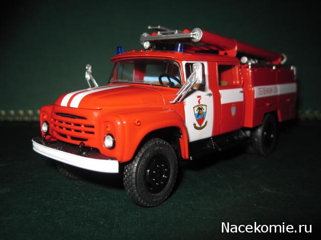 Автолегенды СССР Грузовики №3 - ЗиЛ-130 пожарная