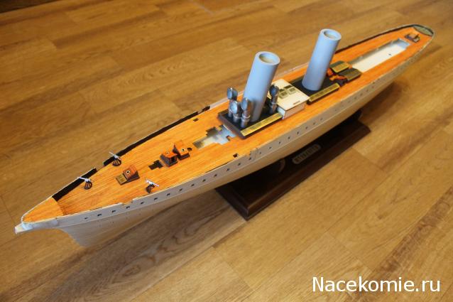 Императорская яхта «Штандарт» - Сборка корпуса