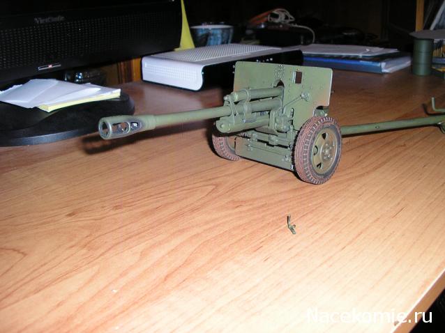 Дивизионная пушка ЗИС-3 - Сборка модели с переделками и без