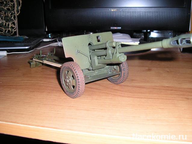 Дивизионная пушка ЗИС-3 - Сборка модели с переделками и без