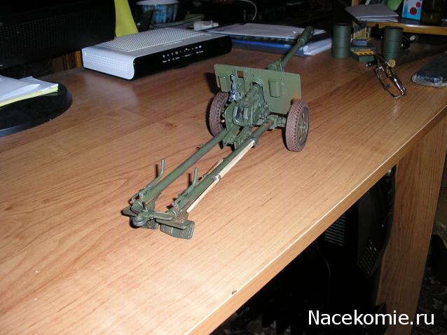 Дивизионная пушка ЗИС-3 - Сборка модели с переделками и без