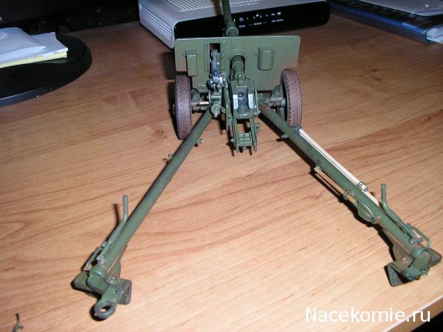 Дивизионная пушка ЗИС-3 - Сборка модели с переделками и без