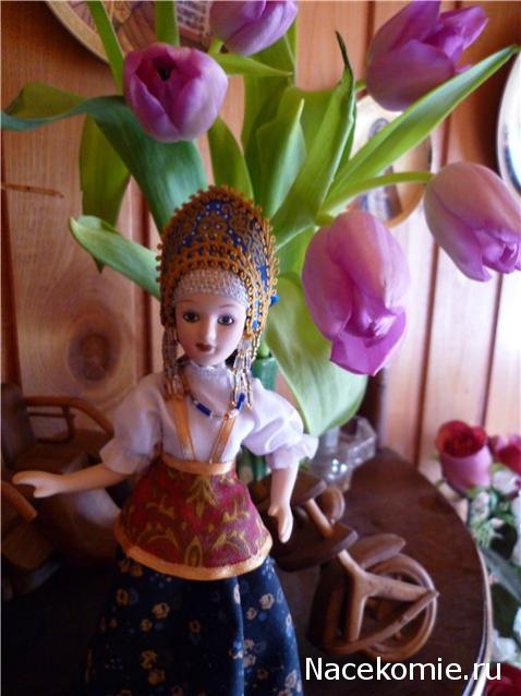 Куклы в народных костюмах №30 Кукла в летнем костюме Ярославской губернии