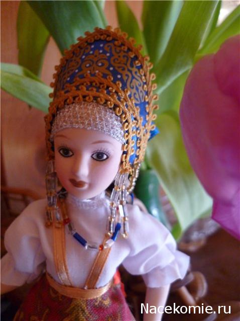 Куклы в народных костюмах №30 Кукла в летнем костюме Ярославской губернии