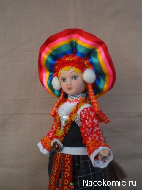 Куклы в народных костюмах №26 Кукла в летнем костюме Тульской губернии