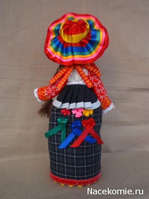 Куклы в народных костюмах №26 Кукла в летнем костюме Тульской губернии