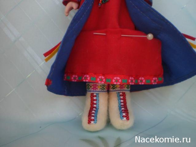 Куклы в народных костюмах №35 Кукла в хантыйском женском костюме