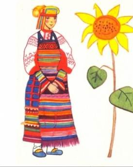 Куклы в народных костюмах №38 Кукла в праздничном костюме Курской губернии