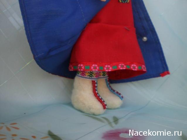 Куклы в народных костюмах №35 Кукла в хантыйском женском костюме