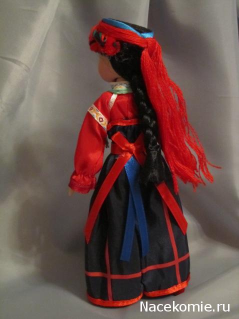 Куклы в народных костюмах №26 Кукла в летнем костюме Тульской губернии