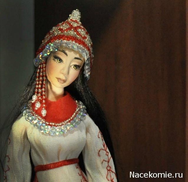 Куклы в народных костюмах №27 Кукла в чувашском девичьем костюме ...