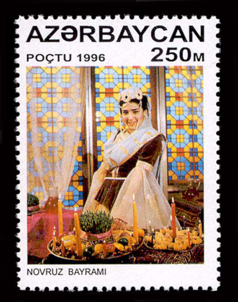 Куклы в народных костюмах №32 Кукла в азербайджанском праздничном костюме