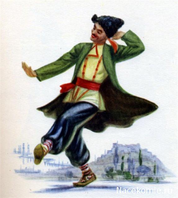 Куклы в народных костюмах №32 Кукла в азербайджанском праздничном костюме