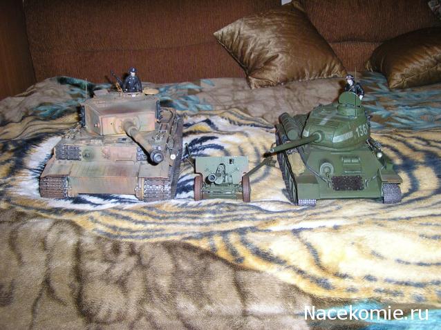 Дивизионная пушка ЗИС-3 - Сборка модели с переделками и без