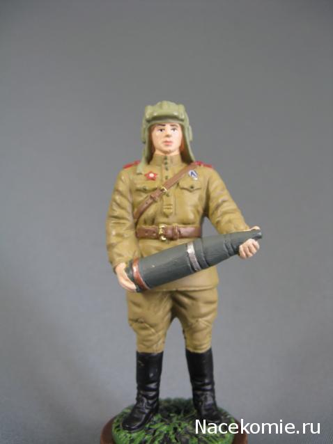 Солдаты ВОВ №118 - Член экипажа самоходной артиллерийской установки (САУ), 1943-1945 гг.