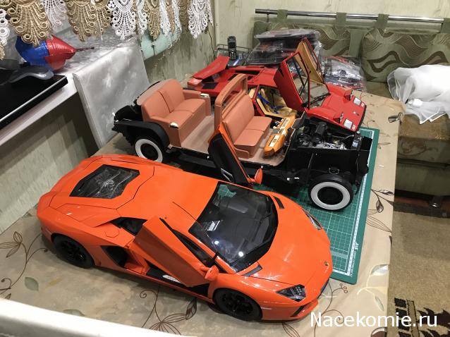 Pocher Lamborghini Aventador LP700-4 1/8 и не только