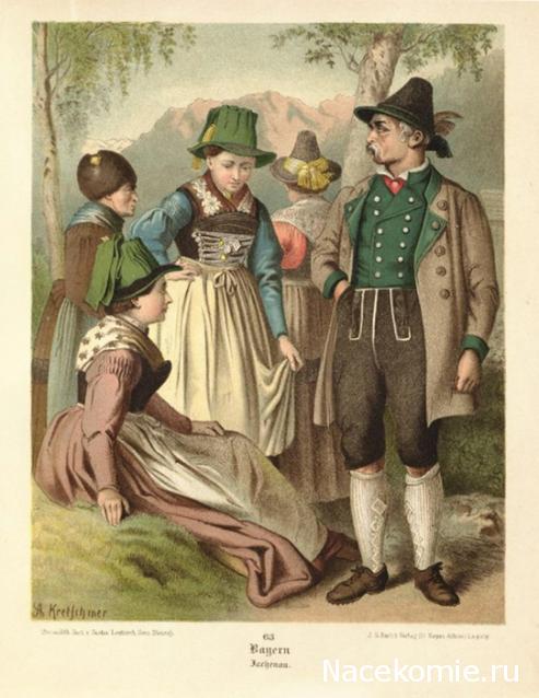 Куклы в Костюмах Народов Мира №25 Германия - Бавария