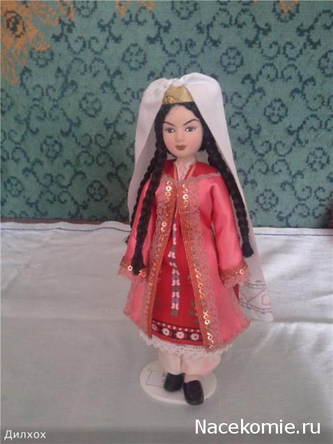 Куклы в народных костюмах №56 Кукла в таджикском свадебном костюме