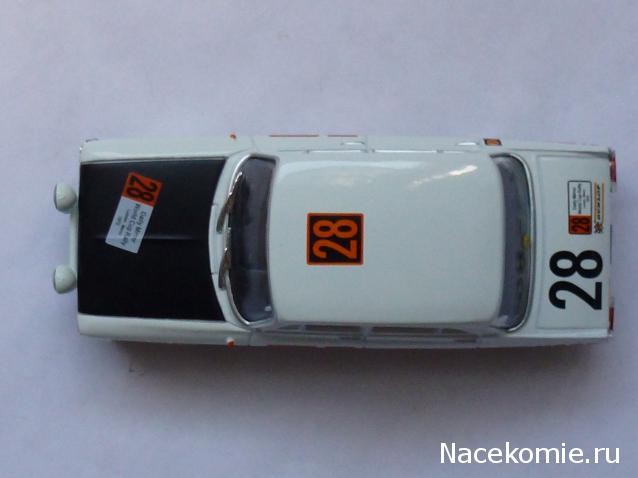 Автолегенды СССР и Соцстран №212 - Москвич-412 Ралли