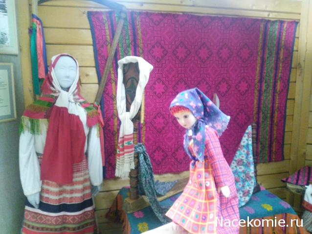Куклы в народных костюмах №65 Кукла в удмуртском женском костюме