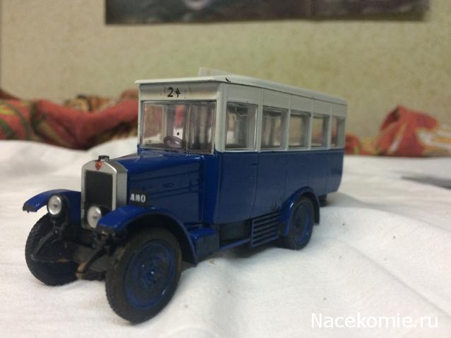 Автолегенды СССР и Соцстран №217 АМО-Ф15 автобус