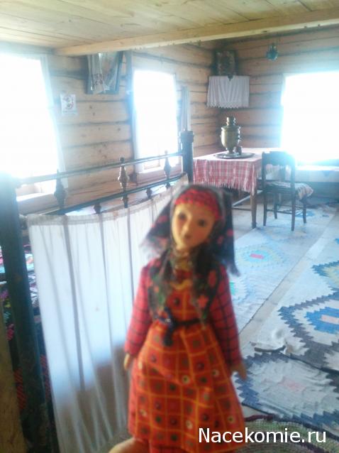 Куклы в народных костюмах №65 Кукла в удмуртском женском костюме