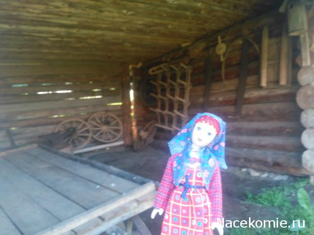 Куклы в народных костюмах №65 Кукла в удмуртском женском костюме