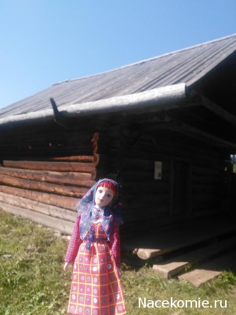 Куклы в народных костюмах №65 Кукла в удмуртском женском костюме