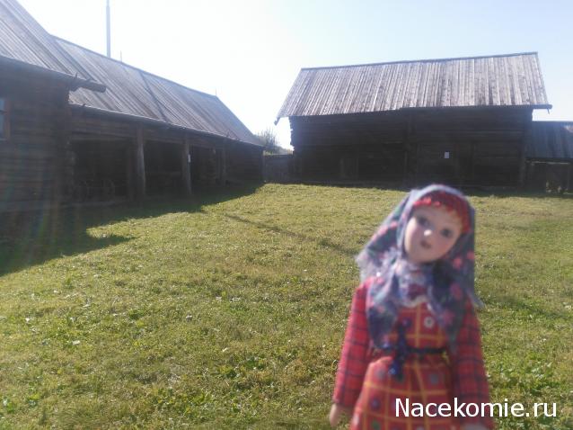 Куклы в народных костюмах №65 Кукла в удмуртском женском костюме