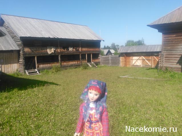 Куклы в народных костюмах №65 Кукла в удмуртском женском костюме