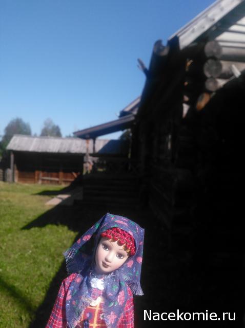 Куклы в народных костюмах №65 Кукла в удмуртском женском костюме