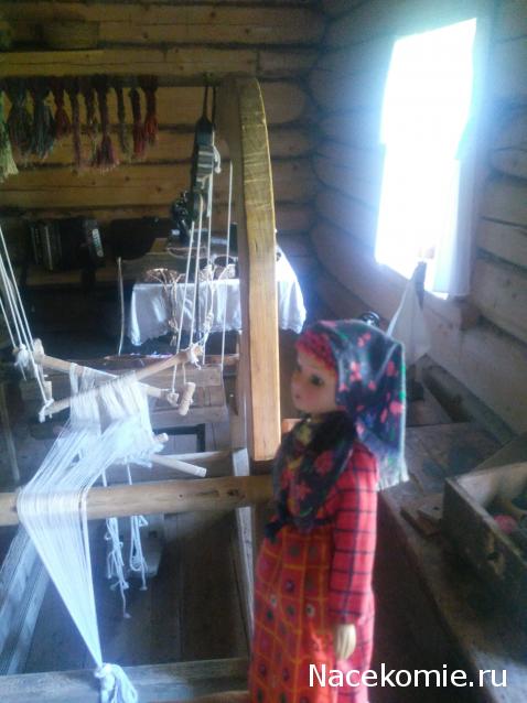 Куклы в народных костюмах №65 Кукла в удмуртском женском костюме