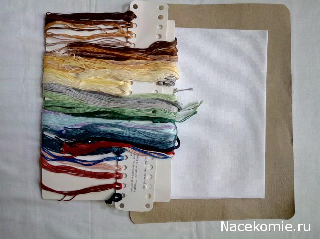 Стежок-за стежком-болталка вышивка крестом