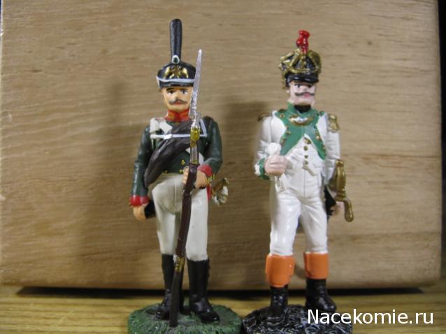 Наполеоновские войны №152 - Офицер полка испанской линейной пехоты «Жозеф Наполеон» на французской службе, 1812г.