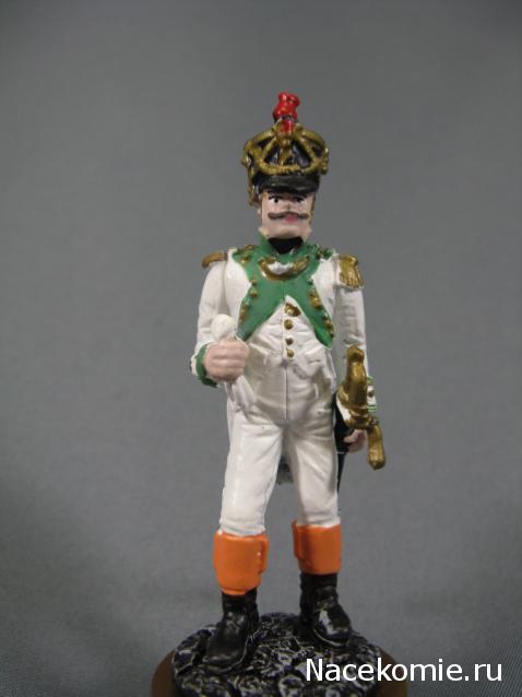Наполеоновские войны №152 - Офицер полка испанской линейной пехоты «Жозеф Наполеон» на французской службе, 1812г.