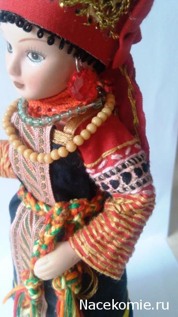 Куклы в народных костюмах №42 Кукла в праздничном костюме Владимирской губернии