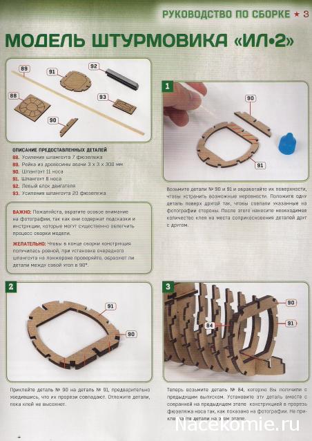 Соберите ИЛ-2 - Комплектация и руководство по сборке