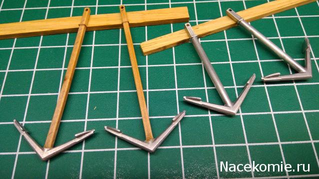 Собери Чёрную Жемчужину. Сборка: внешние элементы корпуса