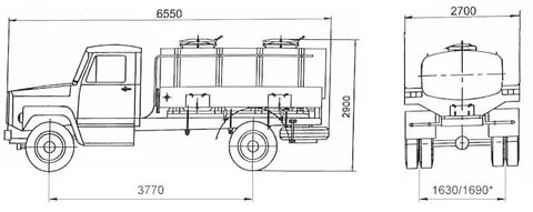 Автолегенды СССР Грузовики №13 - ГАЗ-3307 Молоко