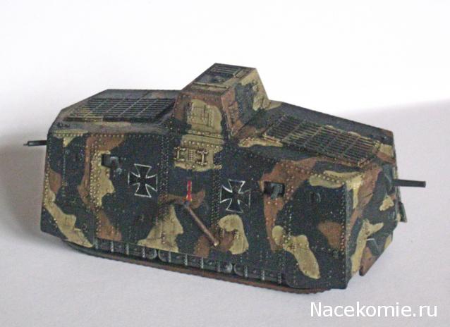 Танки Мира. Коллекция №9 Германский тяжелый танк A7V